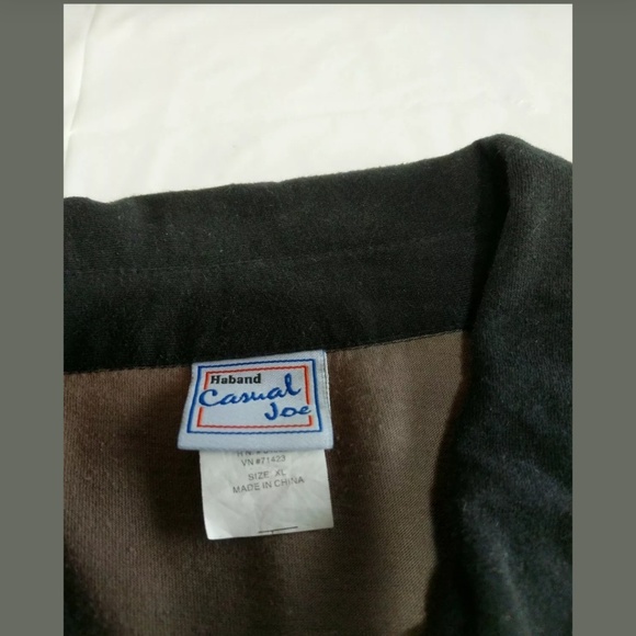 Haband Casual Joe Mens Bowling Shirt XL Hipster - Picture 5 of 7